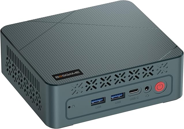 Mini PC BOSGAME AMD Ryzen 5 3550H, 16 GB DDR4 RAM 512 GB SSD